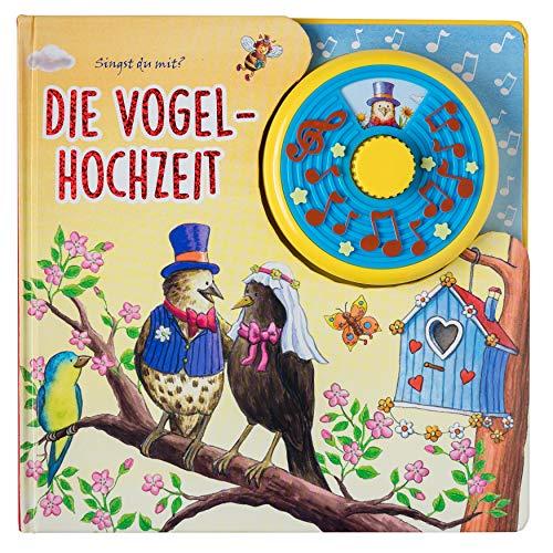 Die Vogelhochzeit - Spieluhrbuch - Interaktives Pappbilderbuch mit Spieluhr für Kinder ab 2 Jahren