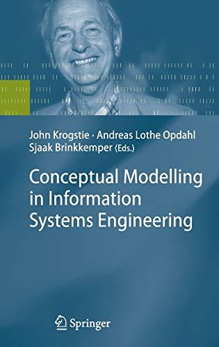 Conceptual Modelling in Information Systems Engineering