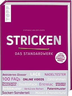 Stricken - Das Standardwerk: Mit vielen aktuellen Trend- und Spezialtechniken. Über 1.200 Abbildungen, Online-Videos und mit Silberfolie veredeltes ... Nadeltester, Garnspulen und Maschenmarkierer