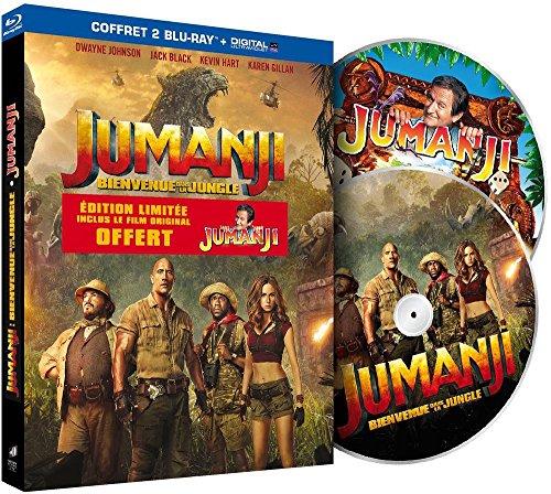 Coffret jumanji 2 films : bienvenue dans la jungle ; jumanji [Blu-ray] [FR Import]