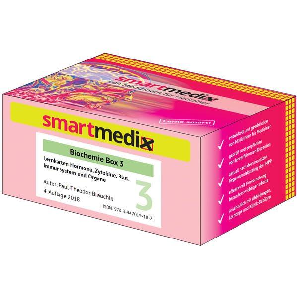 SmartMedix Lernkarten Biochemie Box 3: Hormone, Zytokine, Blut, Immunsystem und Organe