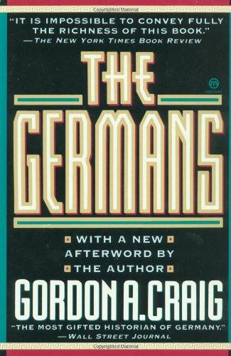 The Germans (with a New Afterword By the Author) (Meridian)