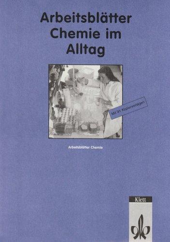 Arbeitsblätter Chemie im Alltag