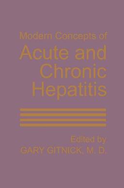 Modern Concepts of Acute and Chronic Hepatitis