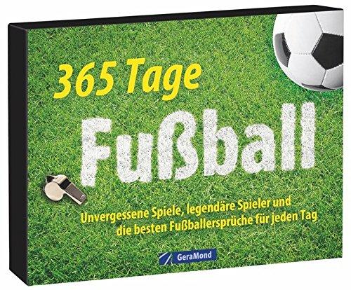 Tischkalender Fußball: Ein immerwährender Kalender mit unvergessenen Spielen, legendären Spielern und den besten Fußballsprüchen. 356 Tage Fußball - das perfekte Geschenk für jeden Fußballfan.