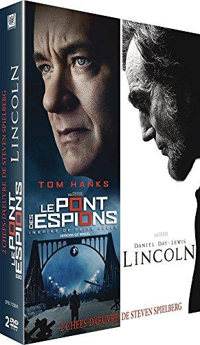 Coffret spielberg 2 films : le pont des espions ; lincoln [FR Import]