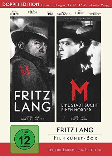 Fritz Lang Filmkunst-Box - (Double Feature: 'Fritz Lang' + 'M - Eine Stadt sucht einen Mörder') - bundesweit streng limitiert auf 1.000 Boxen! [Limited Edition] [2 DVDs]