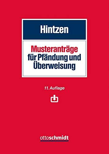 Musteranträge für Pfändung und Überweisung