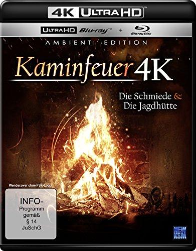 Kaminfeuer - Schmiede/Jagdhütte (4K Ultra-HD) (+ Blu-ray)