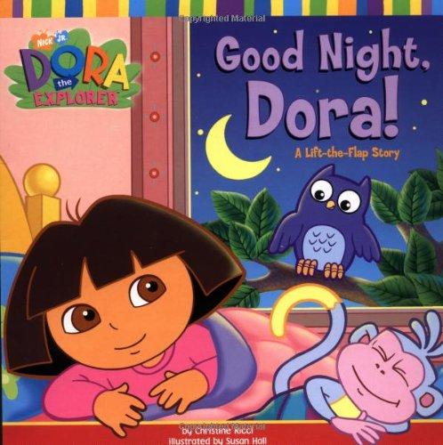 Good Night, Dora!: A Lift-the-Flap Story (Dora the Explorer)