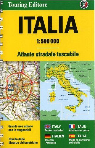 Italia Atlante stradale tascabile 1:500.0000