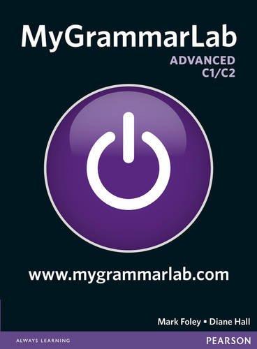 MyGrammarLab Advanced without Key and MyLab Pack (Longman Learners Grammar)