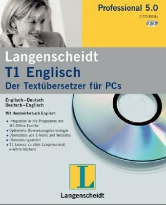 Langenscheidts T1 Englisch Professional 4.0. CD- ROM für Windows 95/98/ NT 4.0