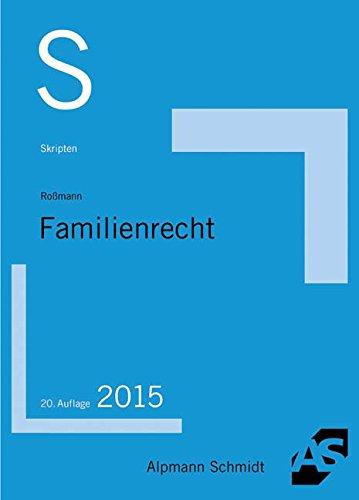 Skript Familienrecht