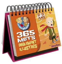 Les incollables, 8-9 ans : 365 mots drôlement illustrés