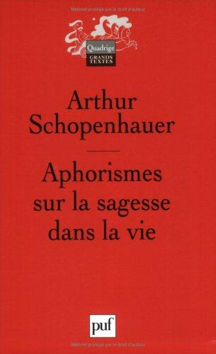 Aphorismes sur la sagesse dans la vie