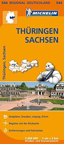 Thüringen, Sachsen (Regionalkarten)