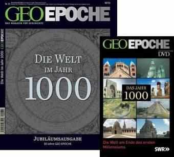 GEO Epoche (mit DVD): Geo Epoche 35/2009: Die Welt im Jahr 1000. Heft und DVD