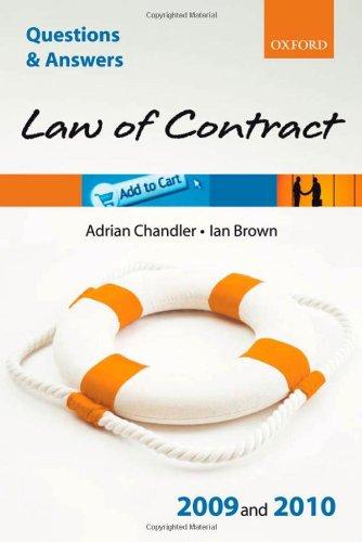 Law of Contract (Questions & Answers)