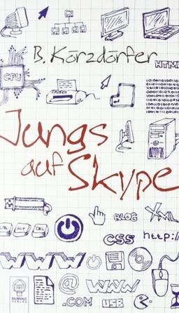 Jungs auf Skype