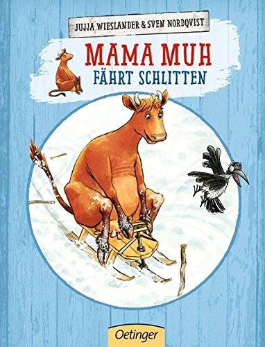 Mama Muh fährt Schlitten