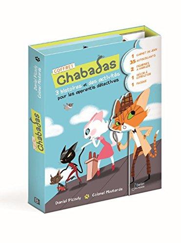 Coffret Chabadas : 3 histoires et des activités pour les apprentis détectives