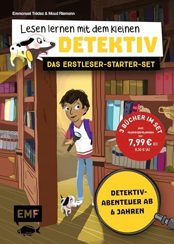 Lesen lernen mit dem kleinen Detektiv: 3 Bücher im Bundle: Das Erstleser-Starter-Set. 3 spannende Detektivabenteuer ab 6 Jahren