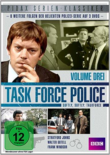 Task Force Police, Vol. 3 (Softly, Softly: Task Force) / Weitere 8 Folgen der legendären Polizeiserie (Pidax Serien-Klassiker) [3 DVDs]