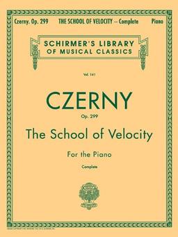 The School of Velocity for the Piano: Op. 299, Complete (Schirmer's Library of Musical Classics)