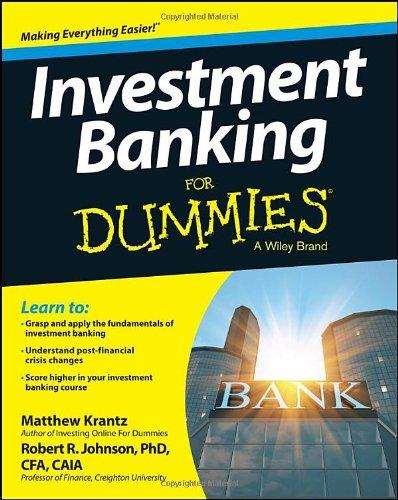 Investment Banking for Dummies