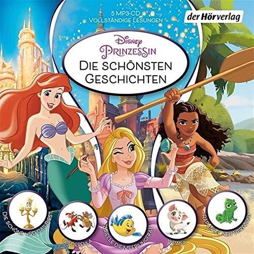 Disney Prinzessin: Die schönsten Geschichten: Cinderella - Arielle - Schöne und das Biest - Rapunzel - Vaiana (Disney Prinzessinnen, Band 3)