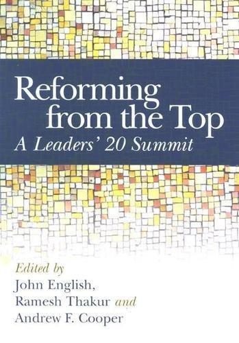 Reforming from the Top: A Leaders' 20 Summit