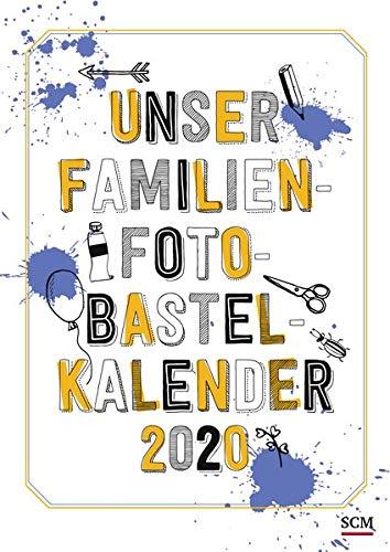 Unser Familien-Foto-Bastelkalender 2020