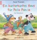 Ein kunterbuntes Haus für Pelle Panda. Ein Farbenbuch