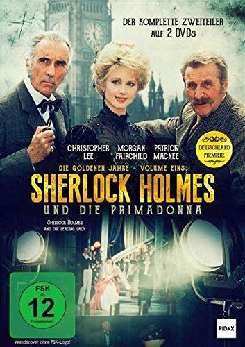 Sherlock Holmes - Die goldenen Jahre, Vol. 1: Sherlock Holmes und die Primadonna (The Leading Lady) / Der komplette 2-Teiler mit Christopher Lee und Patrick Macnee als Deutschlandpremiere [2 DVDs]