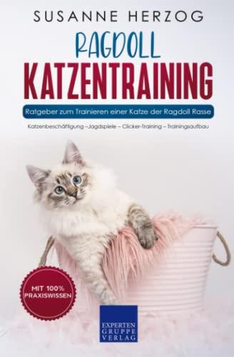 Ragdoll Katzentraining - Ratgeber zum Trainieren einer Katze der Ragdoll Rasse: Katzenbeschäftigung – Jagdspiele – Clicker-Training – Trainingsaufbau