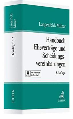 Handbuch Eheverträge und Scheidungsvereinbarungen