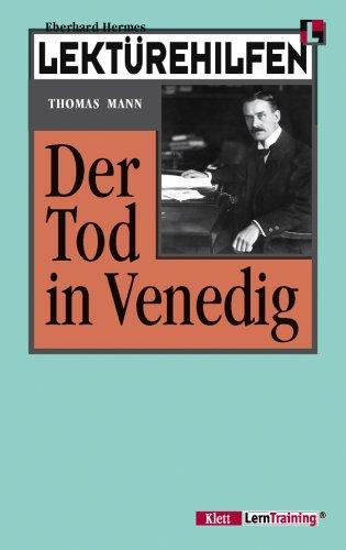 Lektürehilfen Der Tod in Venedig