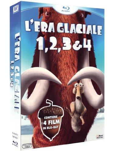 L'era glaciale 1, 2, 3 & 4 [Blu-ray] [IT Import]