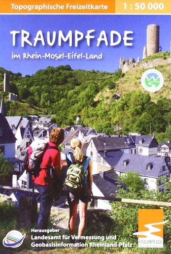 Freizeitkarten Rheinland-Pfalz. Traumpfade im Rhein-Mosel-Eifel-Land: Topographische Karte 1 : 50 000 mit Wander- und Radwanderwegen