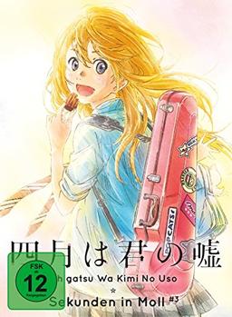 Shigatsu Wa Kimi No Uso - Sekunden in Moll Vol. 3 Ep. 12-16 [2 DVDs] (inkl. Soundtrack und Notenblätter)