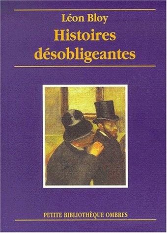 Histoires désobligeantes : récits