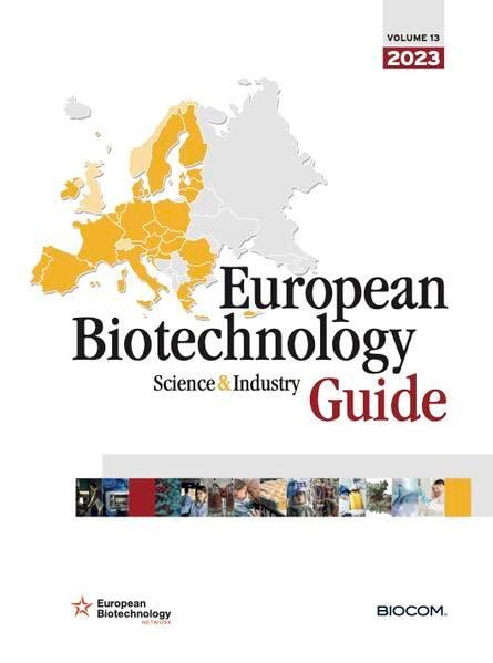 13th European Biotechnology Science & Industry Guide 2023