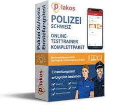 Polizei Schweiz Einstellungstest Komplettpaket: Online-Testtrainer mit Buch | 2.000 Aufgaben mit Lösungen | Eignungstest im Auswahlverfahren bestehen: Erfahrungsbericht, Allgemeinwissen, Konzentration