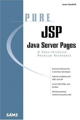 Pure JSP, Java Server Pages