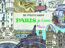 Paris, je taime: 20 Postcards Book