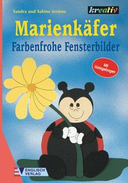 Marienkäfer. Farbenfrohe Fensterbilder