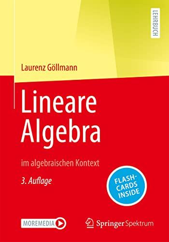 Lineare Algebra: im algebraischen Kontext