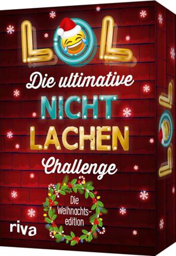 LOL – Die ultimative Nicht-lachen-Challenge – Die Weihnachtsedition: Mit den besten Witzen, Flachwitzen, Scherzfragen. Tolles Partyspiel zu Nikolaus, im Adventskalender. Ab 8 Jahren