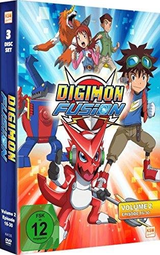 Digimon Fusion Vol. 2 (Folge 16-30 im 3 Disc Set)